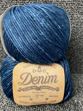 DMC NATURA denim cotton crochet yarn fabric shack malmesbury 07 indigo blue