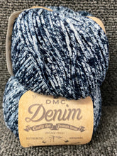 DMC NATURA denim cotton crochet yarn fabric shack malmesbury 17 stonewash blue