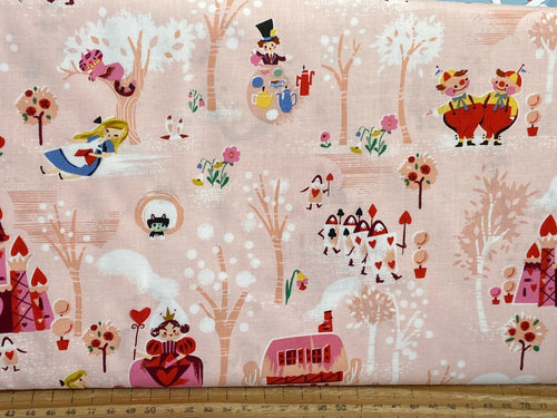 Down the Rabbit Hole Scenic Pink Fabric Shack Malmesbury