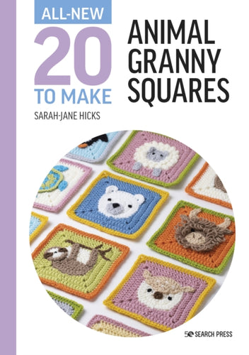 all new 20 to make animal granny squares book