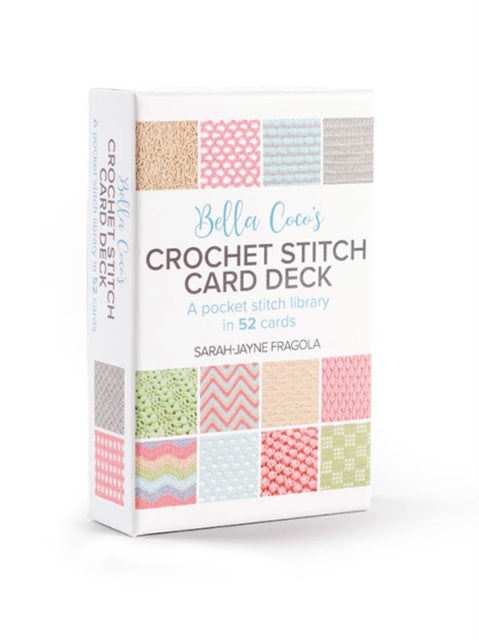 bella coco's crochet stitch card deck sarah jayne fragola fabric shack malmesbury