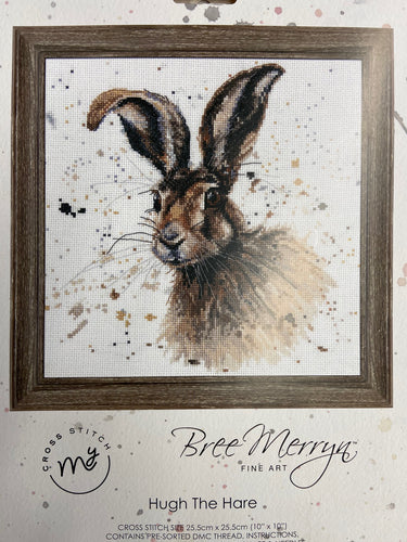 bree merryn cross stich crosstich kit hugo the hare counted fabric shack malmesbury 2