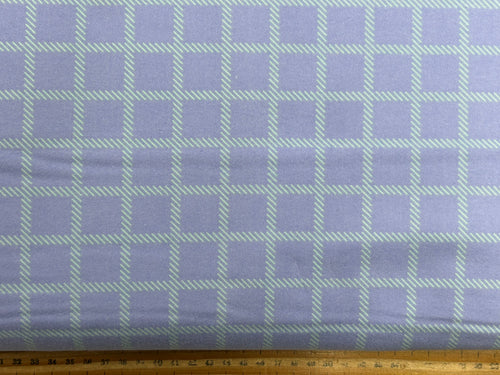 corey yoder moda sherbert sunshine flannel brushed cotton grid purple fabric shack malmesbury
