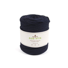 dmc eco vita tshirt t-shirt cotton yarn knitting knit crochet yarn wool fabric shack malmesbury D390_DBL Dark Blue Navy