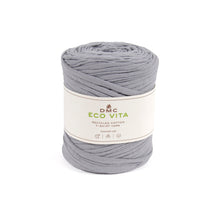 dmc eco vita tshirt t-shirt cotton yarn knitting knit crochet yarn wool fabric shack malmesbury D390_GRY grey