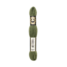 dmc tapestry needlepoint wool yarn fabric shack malmesbury artichoke green 7377
