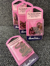 extra large hooks & eyes fur hook brown fabric shack malmesbury