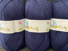 fabric shack knitting knit knitting crochet wool yarn james c brett baby babies night sky navy blue bb15