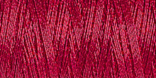 gutermann metallic machine hand sewing embroidery thread 709760_7013 Red fabric shack malmesbury