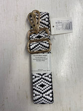 handbag shoulder strap woven twill adjustable aztec tapestry black stephanoise fabric shack malmesbury