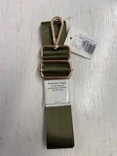 handbag shoulder strap woven twill adjustable plain olive green stephanoise fabric shack malmesbury