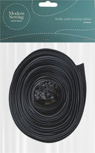 hantex standard 3 continuous zip zipper tape roll by the metre with pinlock zip pulls dark grey fabric shack malmesbury ZIPCS30712-A-900px