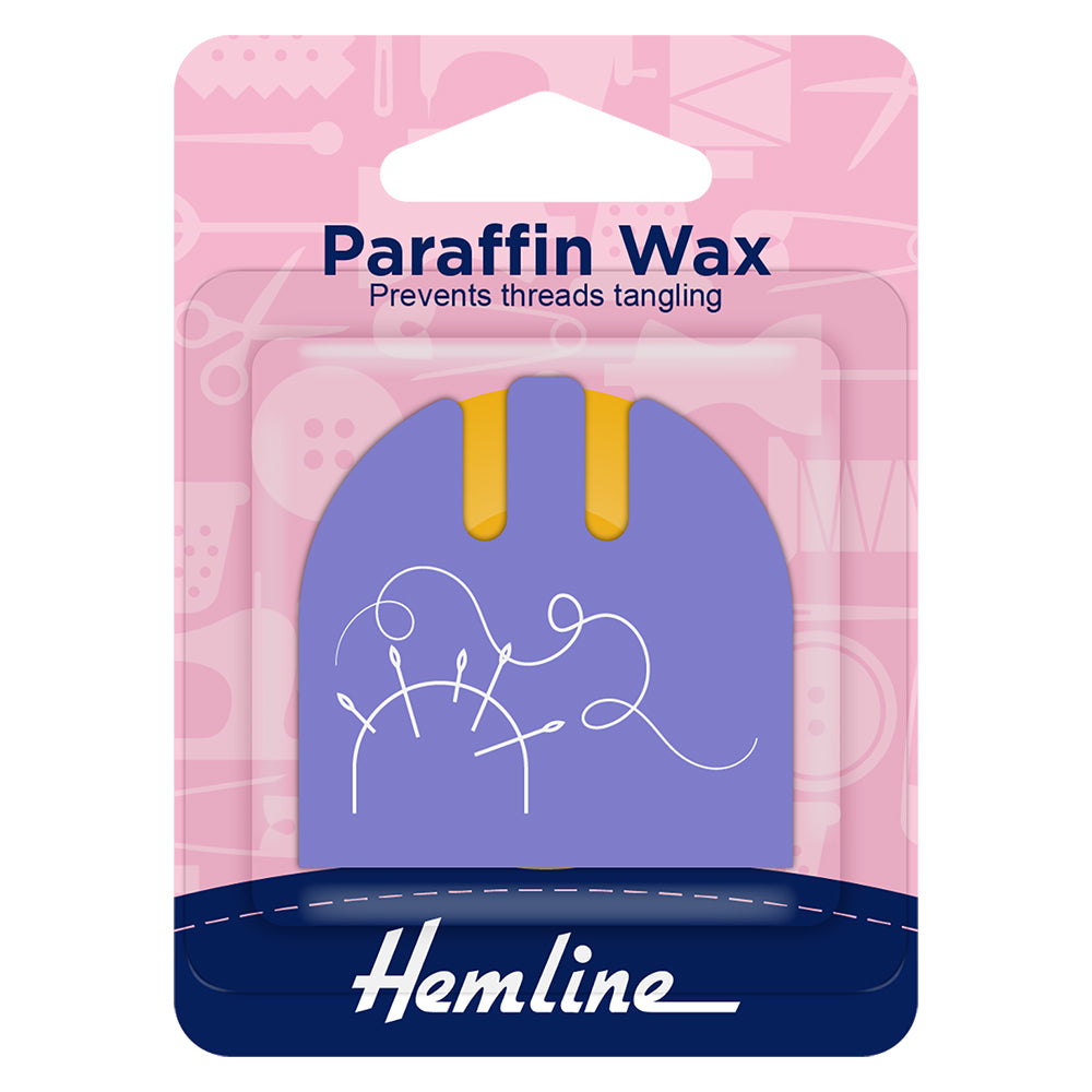 hemline parafin wax prevent thread tangle tangling fabric shack malmesbury H228