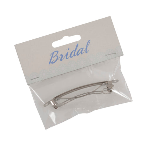 hobbygift bridal hair crafts sping clip metal 7.5cm fabric shack malmesbury