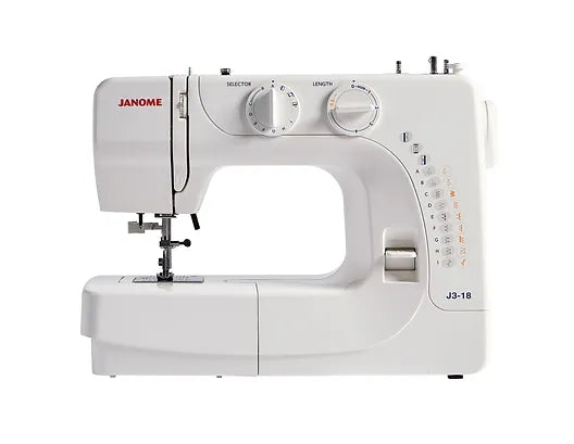 janome sewing machine j318 j3-18 beginners sewing maachine fabric shack malmesbury