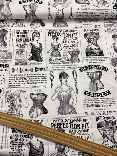 j wecker frisch sew journal riley blake mono corset ads fabrick shack malmesbury