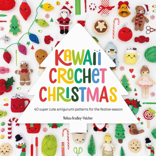 kawaii crochet christmas pattern book amigurumi fabric shack malmesbury