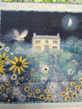 lucy grossmith 3 three wishes the secret garden sunflower bumble bee blue cotton fabric shack malmesbury 2