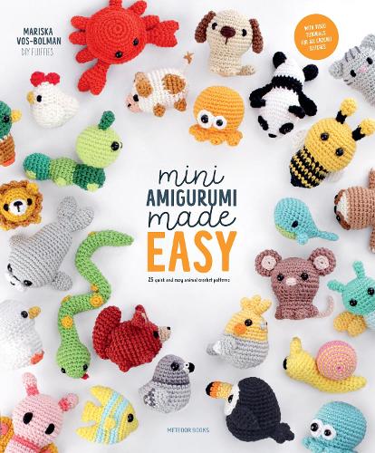 mini amigurumi made easy crochet pattern book mariska vos bolman fabric shack malmesbury
