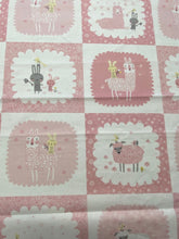 panels llamas pink baby bundles by terry runyan fabric shack malmesbury 2