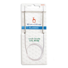 pony circular knitting knit needles pins yarn wool smooth 80cm x 2.50mm fabric shack malmesbury P50603
