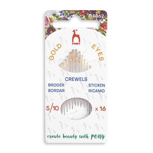 pony crewels embroidery needles crewel hand sewing fabric shack malmesbury P04862