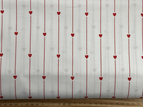 j wecker frisch riley blake all my heart valentines day love hearts panel cupid cherub fabric shack malmesbury heart string red