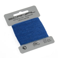 scanfil wool nylon mending darning wool yarn royal blue fabric shack malmesbury 76071