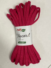 stafil tubecord tube cord word art recycled cotton tube fabric shack malmesbury dark pink 15