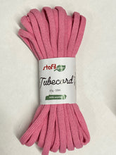 stafil tubecord tube cord word art recycled cotton tube fabric shack malmesbury rose pink 16