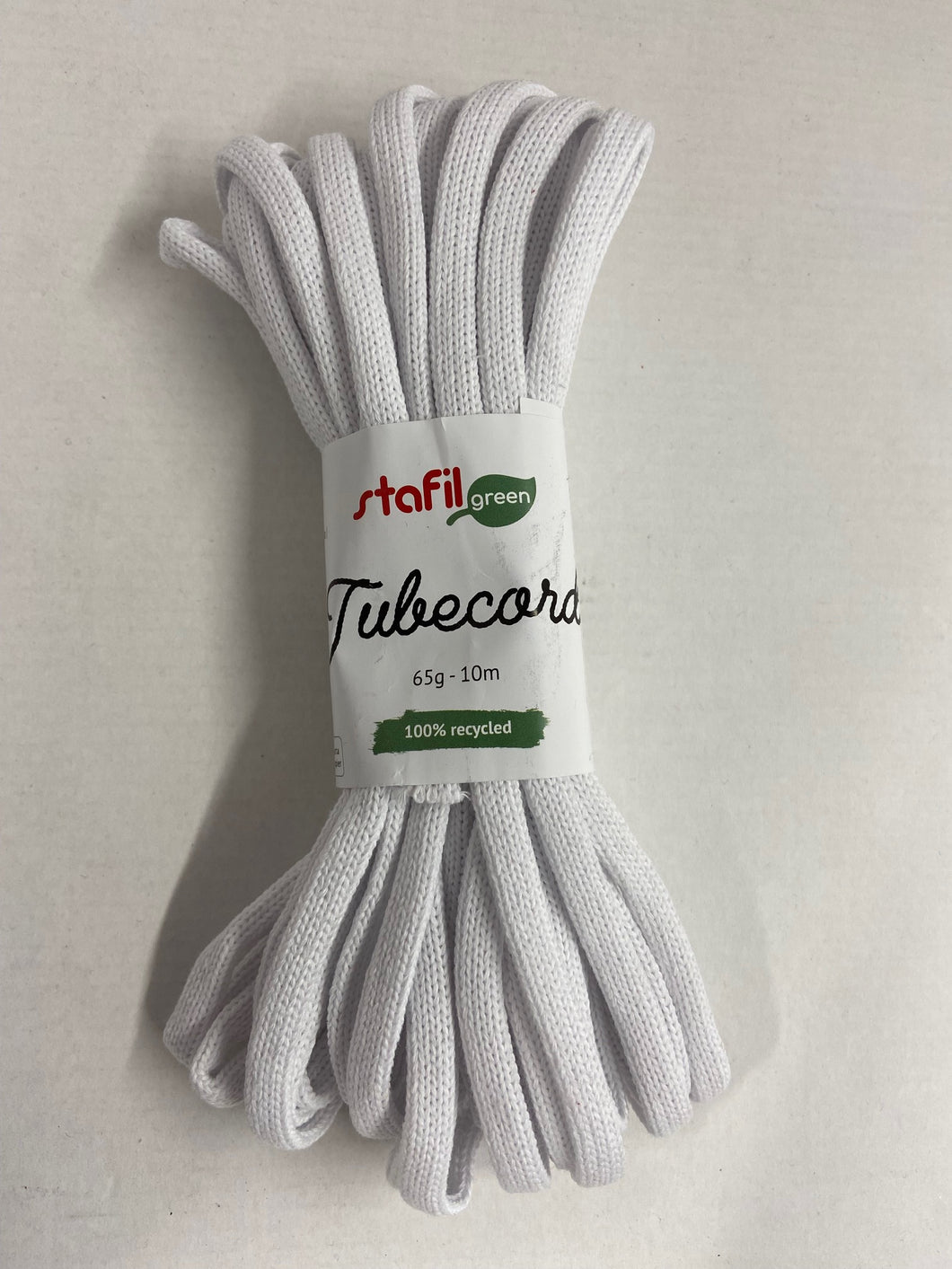 stafil tubecord tube cord word art recycled cotton tube fabric shack malmesbury white 01