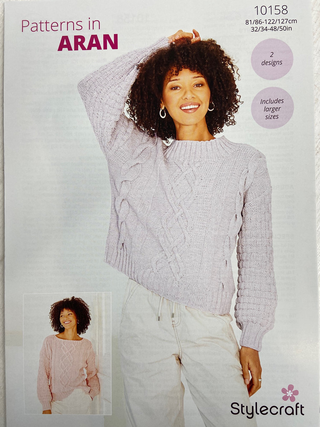 stylecraft knitting pattern Soft Pastels Ladies Jumpers 10158 fabric shack malmesbury