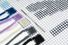 tapestry needlepoint half cross stitch pillow cushion sewing it trimits fabric shack malmesbury zebra