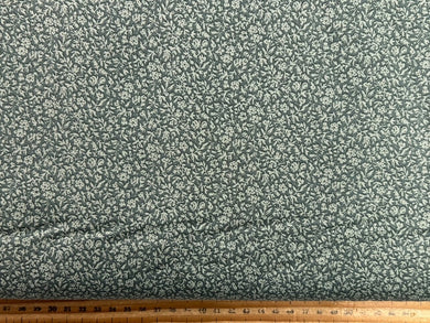 tilda merry little christmas flower floral eve ditsy rose petrol cotton fabric shack malmesbury
