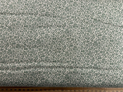 tilda merry little christmas flower floral eve ditsy sage cotton fabric shack malmesbury