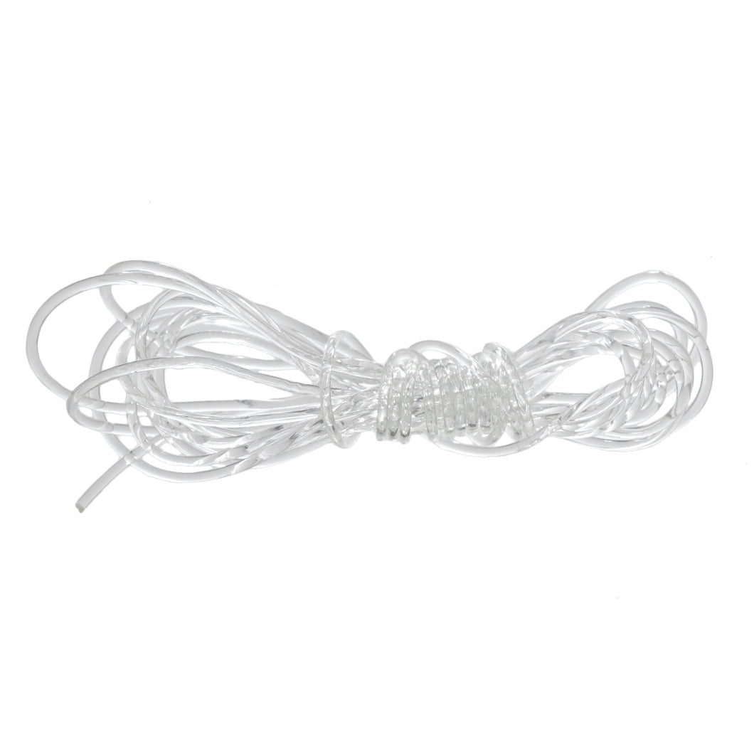 trimits elastic cord 1.5mm x 1mm clear fabric shack malmesbury CB266X