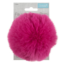 trimits hat pom pom 11cm cerise pink fabric shack malmesbury knit knitted 1