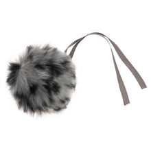 trimits hat pom pom pompom 11cm leopard natural fabric shack malemsbury TTPOM12_NLEO
