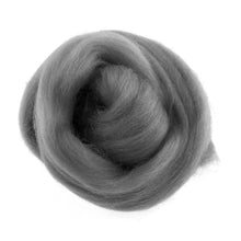 trimits needle felt felting natural wool roving 10g fabric shack malmesbury light grey 331