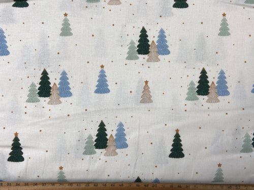 victoria louise designs cosy christmas holiday paper trees white cotton fabric shack malmesbury