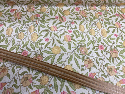 william morris pomegranate cotton waterproof teflon tablecloth table cloth covering natural fabric shack malmesbury