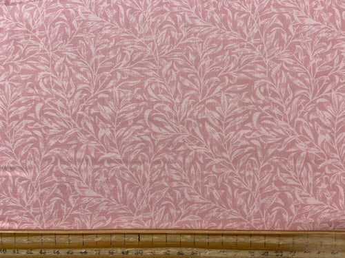 william morris v&a willowbough collection dusky pink fabric shack malmesbury