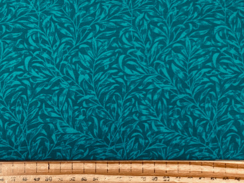 william morris v&a willowbough collection teal fabric shack malmesbury