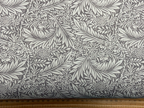 william morris v and a museum extra wide quilt back backing backings larkspur silver grey cotton fabric shack malmesbury