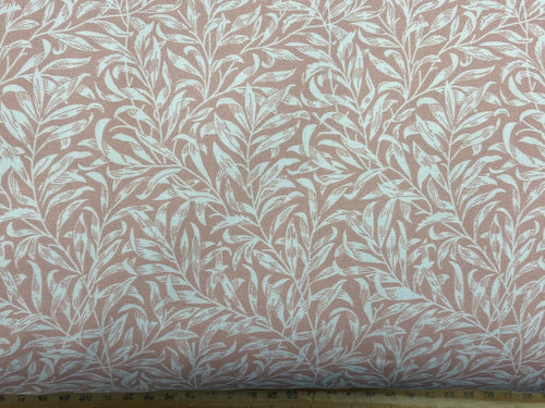 william morris v and a museum extra wide quilt back backing backings willow bough blush pink cotton fabric shack malmesbury