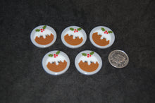 Groves Buttons Christmas Santa Robin Snowman Reindeer Ruldolp Red Nose Christmas Figgy Pudding 23mm
