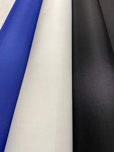 PUL waterproof water resistant light weight royal blue  white black fabric shack malmesbury