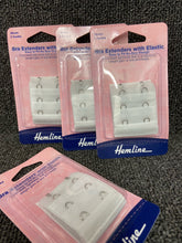 bra extenders 38mm white 2 hole no sew repairs fabric shack malmesbury