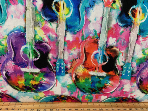 connie haley rhythum rhythm hues guitar bass cotton fabric shack malmesbury 6