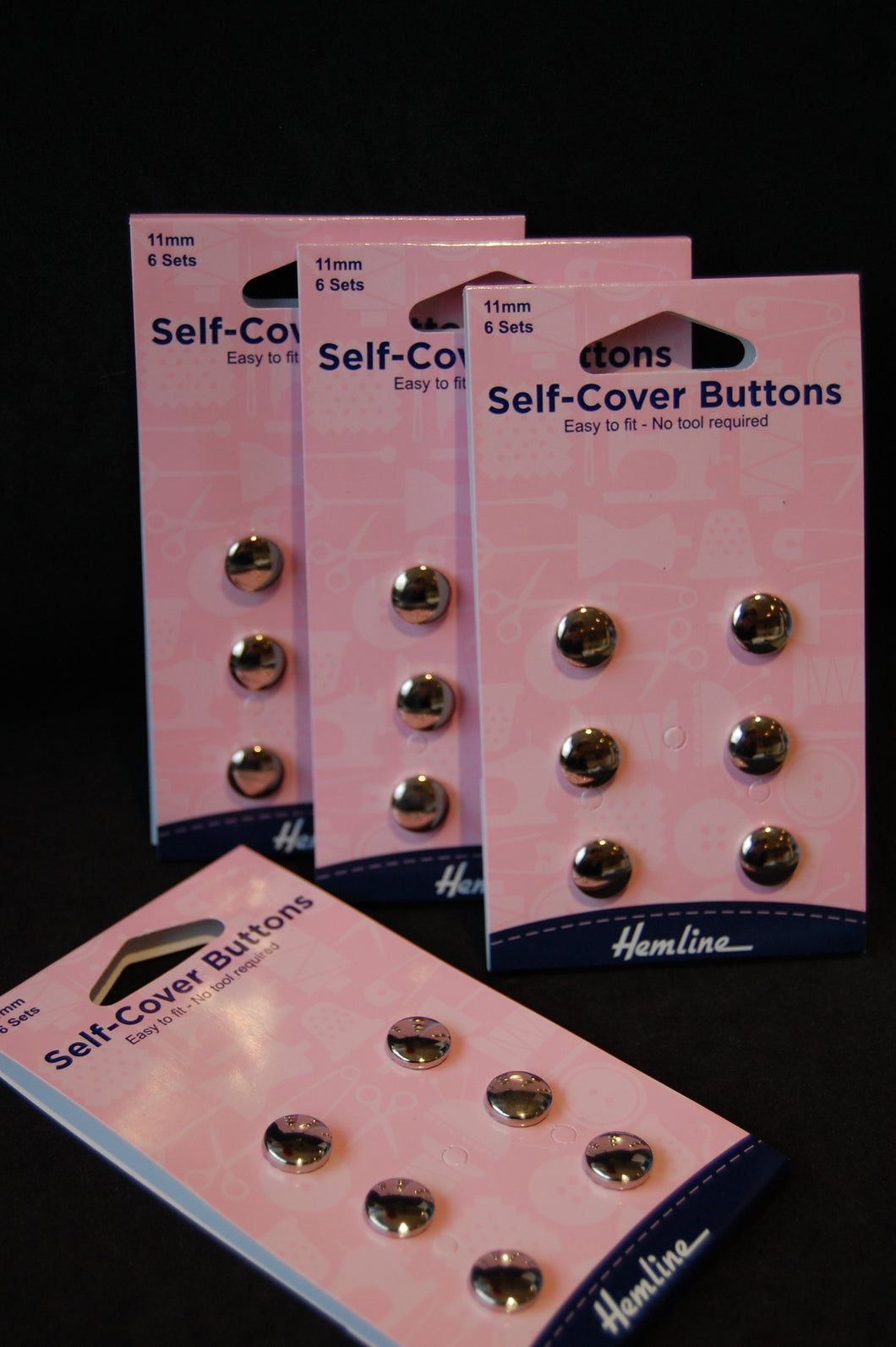 fabric shack sewing quilting sew fat quarter cotton quilt patchwork dressmaking hemline self cover metal buttons 11mm